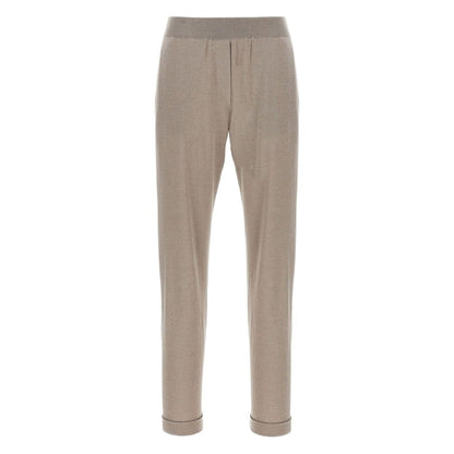 Brunello Cucinelli Lurex-detail trousers