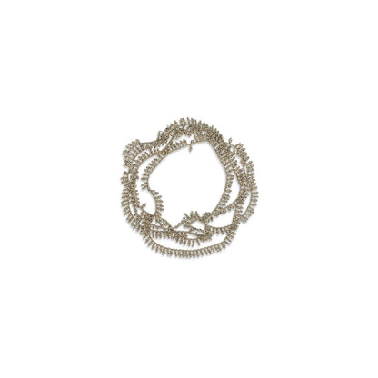 Brunello Cucinelli Silver Silver Bracelet with elegant knotted design, nickel-free for sensitive skin, versatile styling options, adjustable closure.