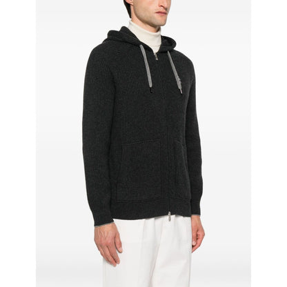 Brunello Cucinelli Zip-up hooded cardigan