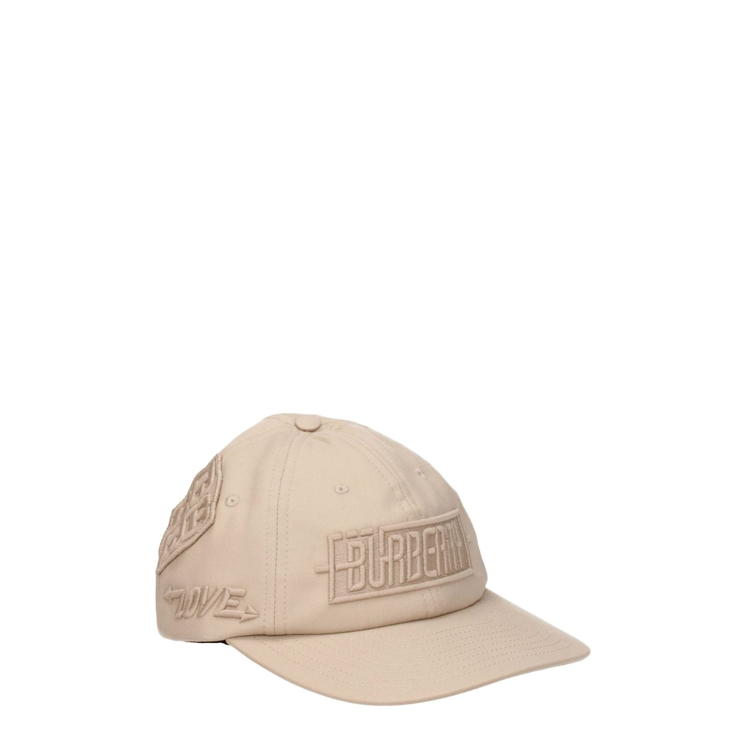 Burberry Beige Cotton Cap (Baseball Hat)