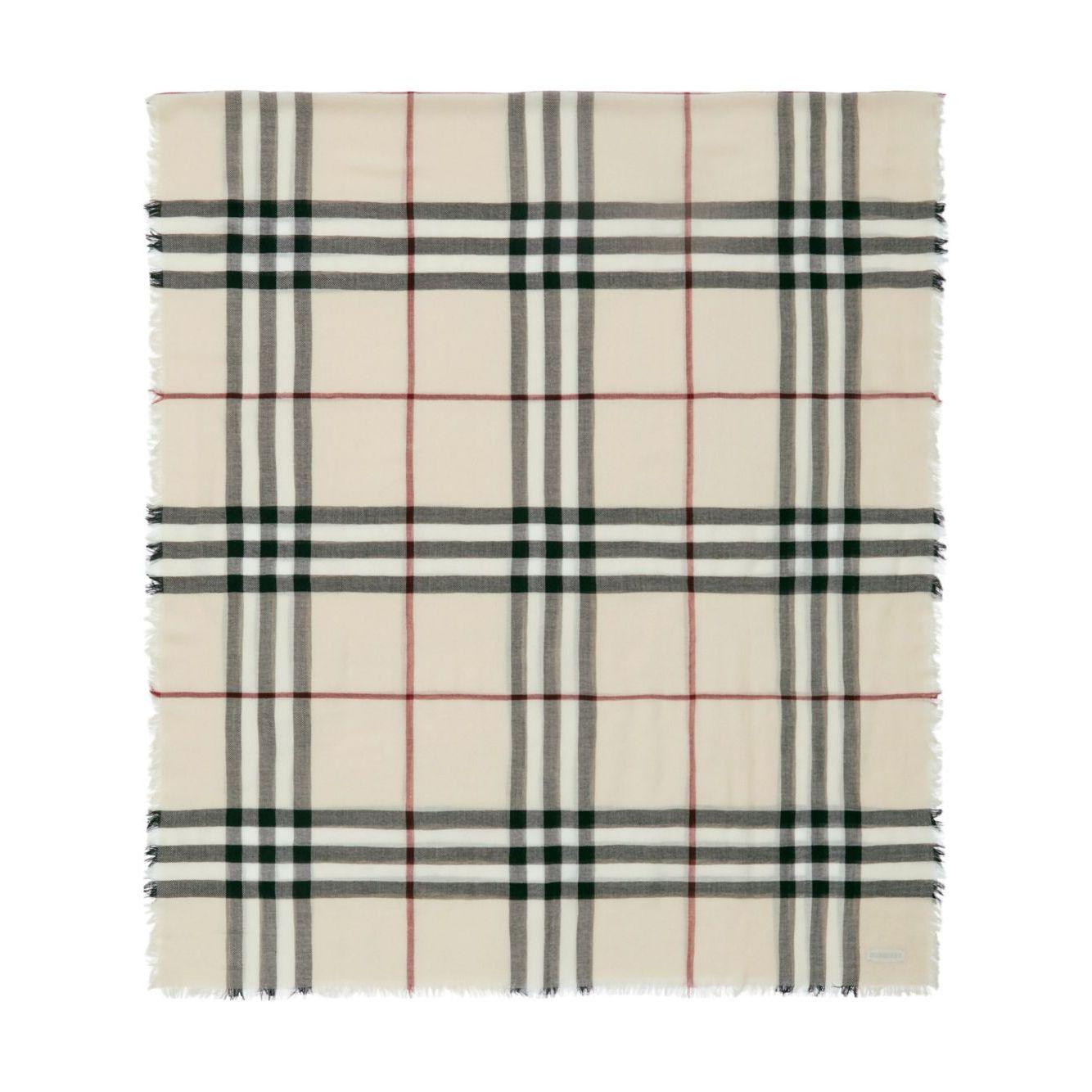 Burberry Check wool scarf Scarves Hats & Gloves
