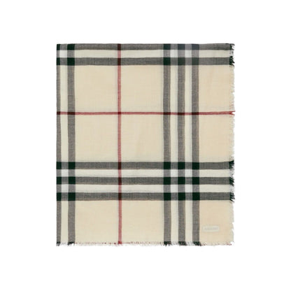 Burberry Check wool scarf Scarves Hats & Gloves