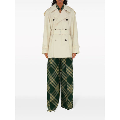 Burberry Short Belted Trench Coat Jackets