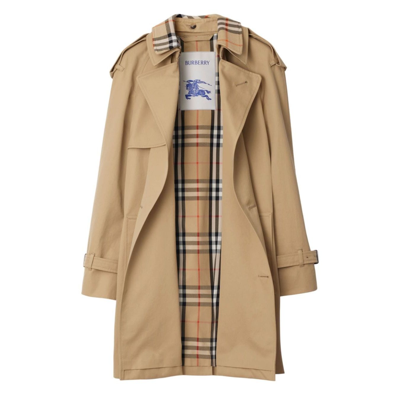 Burberry Trench coat with Vintage Check motif