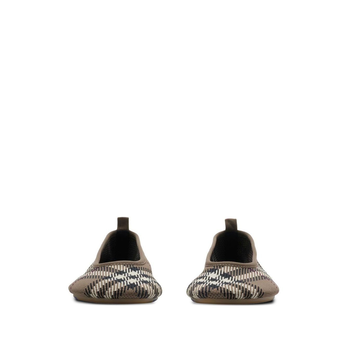 Burberry checkered Ballerina in jacquard
