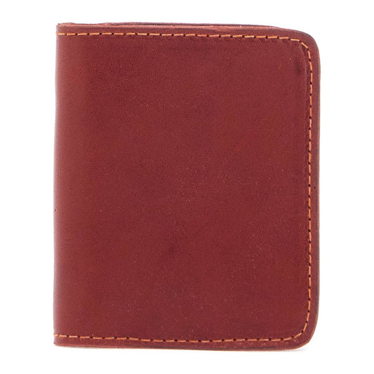 Guidi elegant red kangaroo leather wallet with card slots Small Leather Goods Guidi Brown