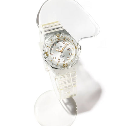 CASIO COLLECTION Mod. LADY DIVER - TRANSLUCID WHITE