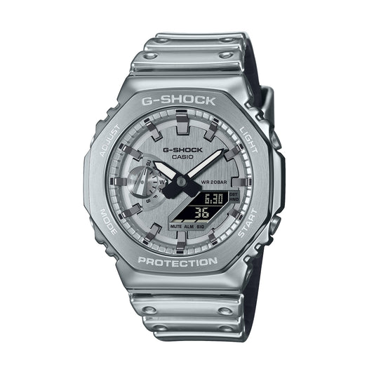 CASIO G-SHOCK Mod. G-STEEL - FINE METALLIC SERIES - SILVER