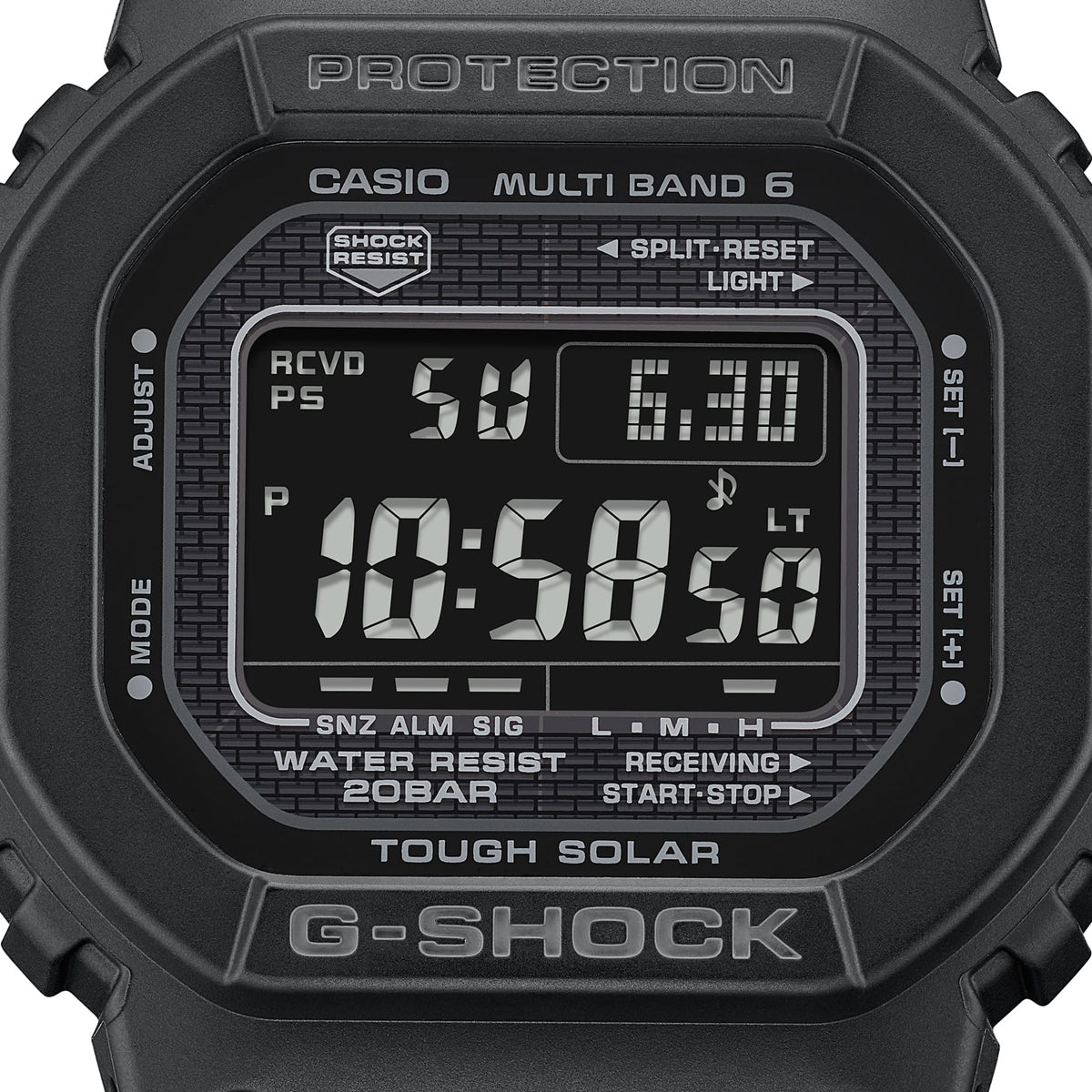 CASIO G-SHOCK Mod. THE NEW ORIGIN Multiband 6 - TOUGH SOLAR - FULL BLACK-2