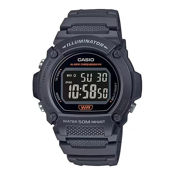 CASIO TIMELESS COLLECTION Mod. SPORT- ILLUMINATOR. WR 50M. ALARM. CHRONOGRAPH