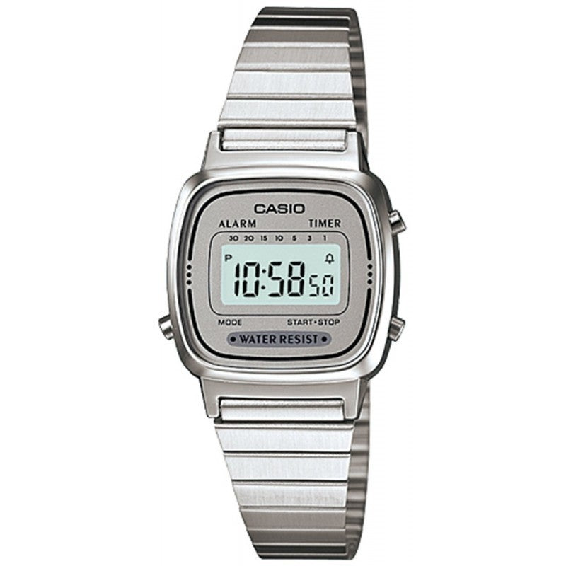 CASIO VINTAGE Mod. ICONIC MINI STEEL - LIGHT GREY WATCHES