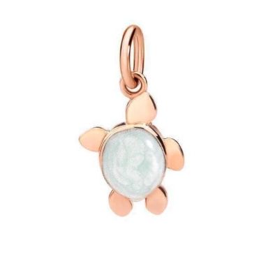 Gold turtle-shaped pendant "CHARMS DODO MOD. DMC0027TURTLEPA9R" for unisex.