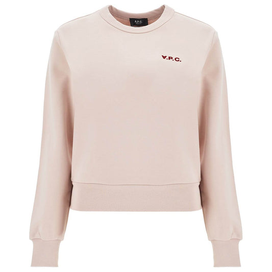 A.P.C. boxy 'petit v Topwear A.P.C. Light Gray
