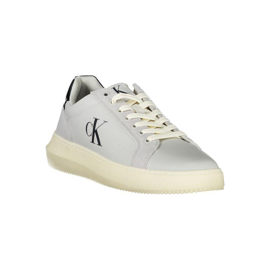 Calvin Klein Calvin Klein Brown Leather Men Sneaker CA-33699-EU40/US7