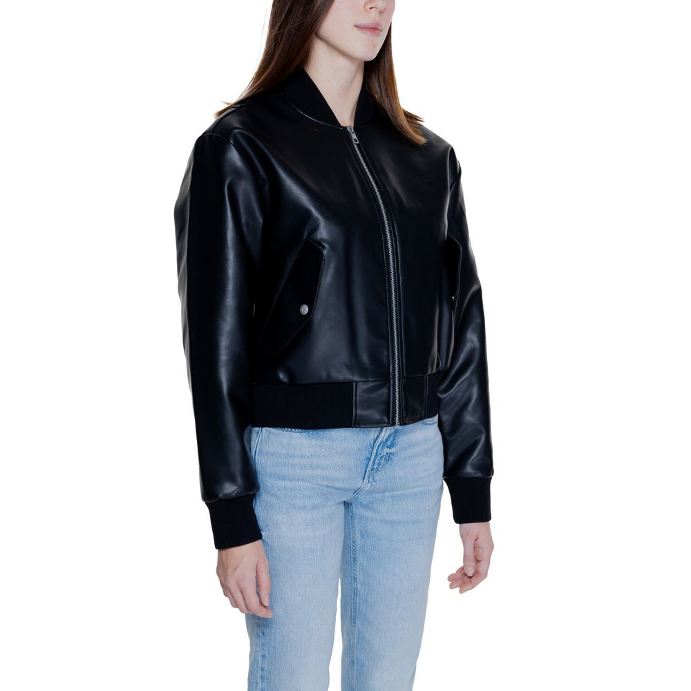 Calvin Klein Jeans Black Polyethylene Bomber