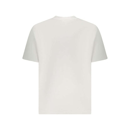 Calvin Klein White Cotton Men T-Shirt