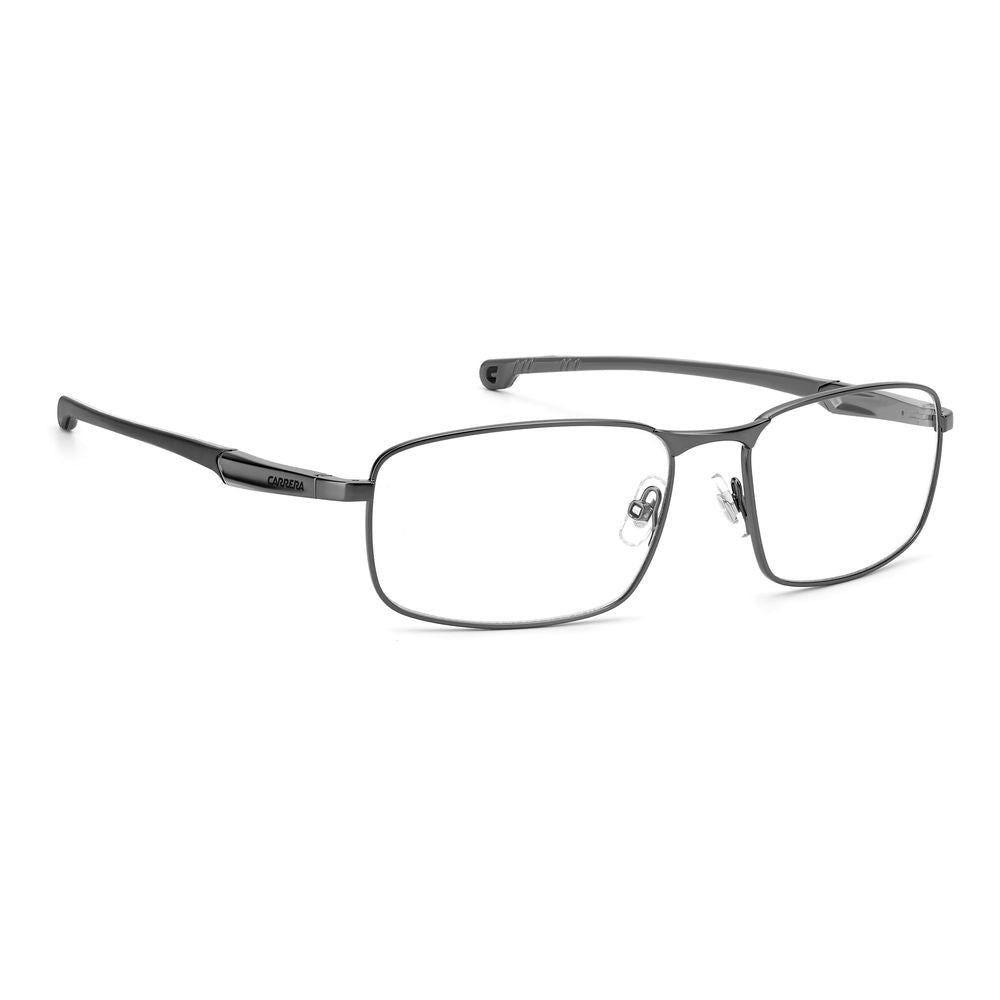 Carrera Ducati Gray Metal Glasses (Frames) - men's metal eyeglasses in grey, size 55/17/140 mm