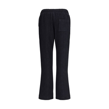 Casablanca Black Cotton Athletic Pants