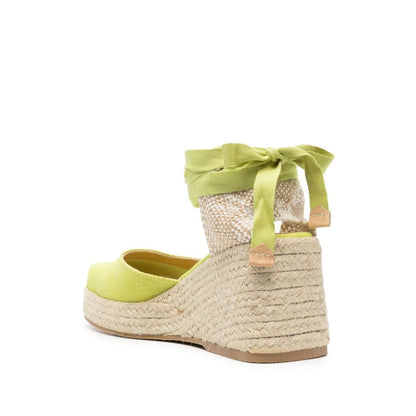 Castañer Castaner Flat shoes Yellow Espadrilles