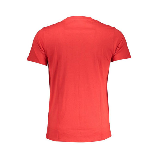 Cavalli Class Cavalli Class Red Cotton T-Shirt CA-28472-M