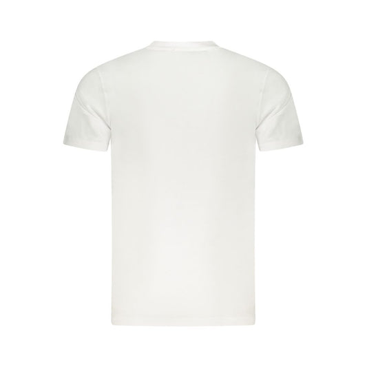 Cavalli Class Cavalli Class White Cotton T-Shirt CA-36718-M