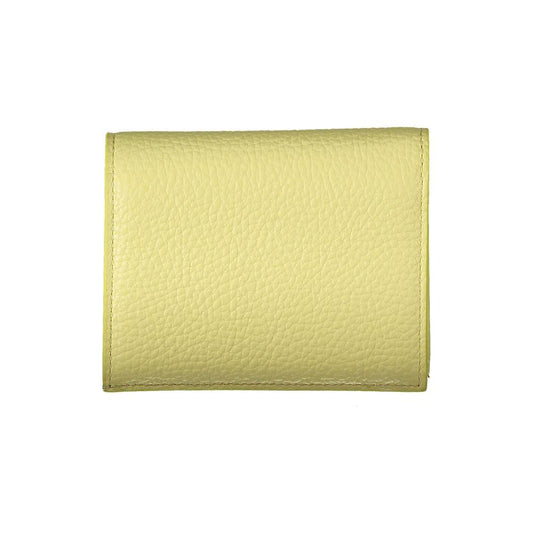 Coccinelle Coccinelle Yellow Leather Wallet CO-29258