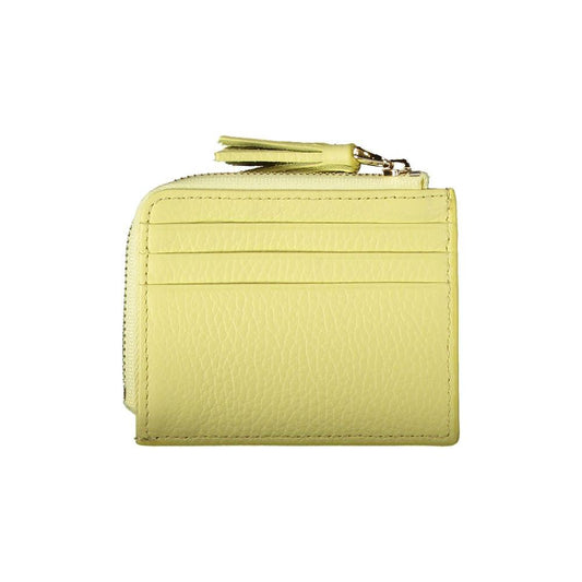 Coccinelle Coccinelle Yellow Leather Wallet CO-29278