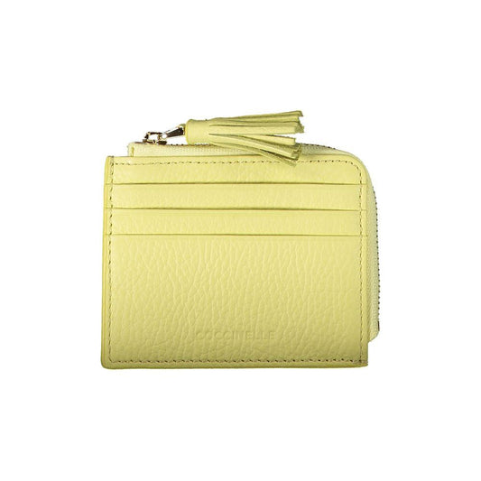 Coccinelle Coccinelle Yellow Leather Wallet CO-29278