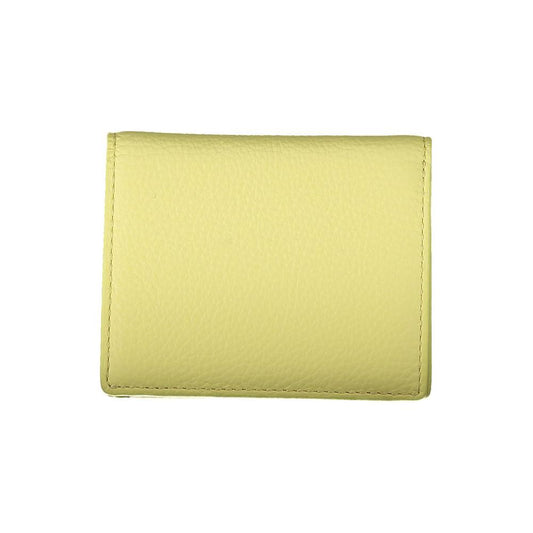 Coccinelle Coccinelle Yellow Leather Wallet CO-29312