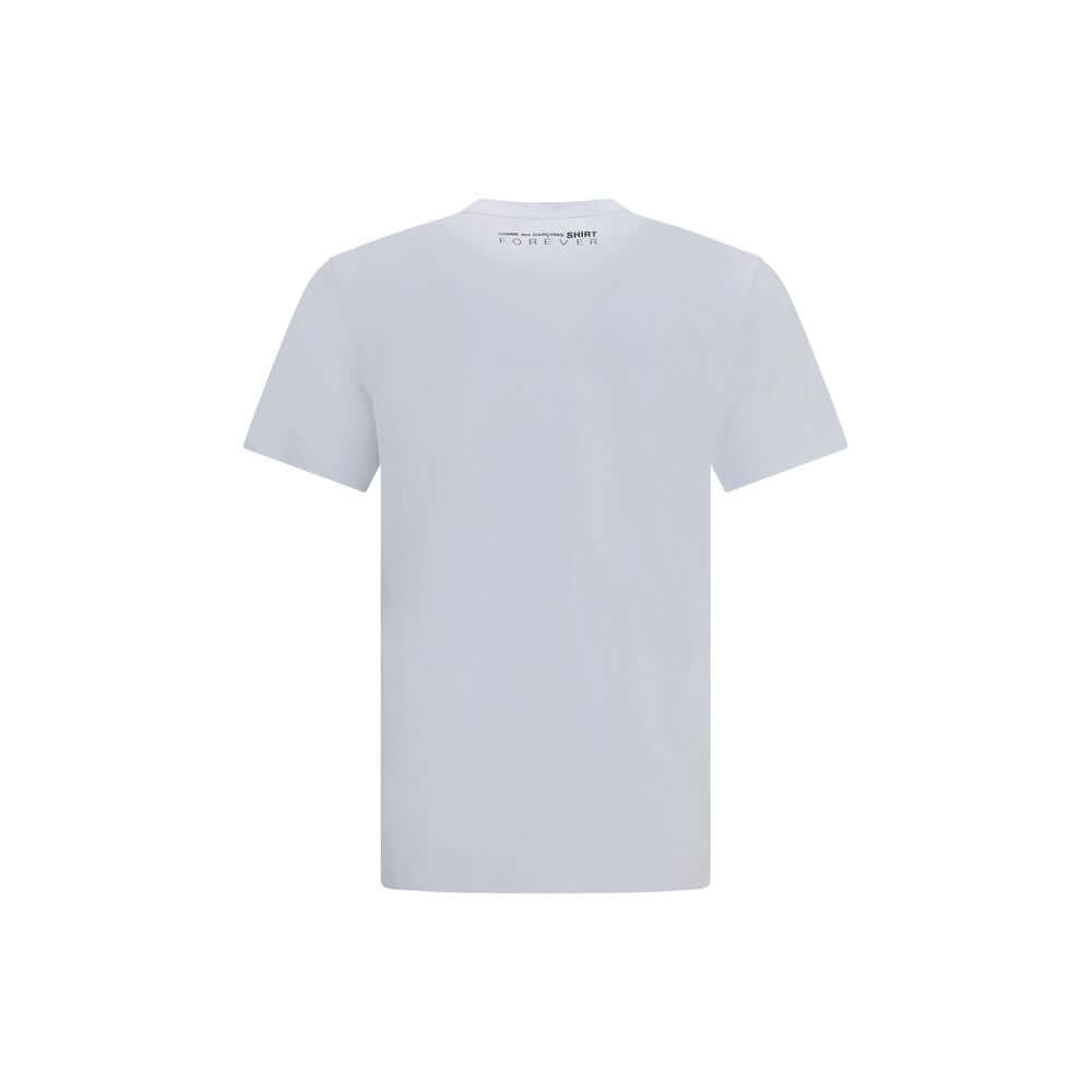Comme Des Garçons White Cotton T-Shirt