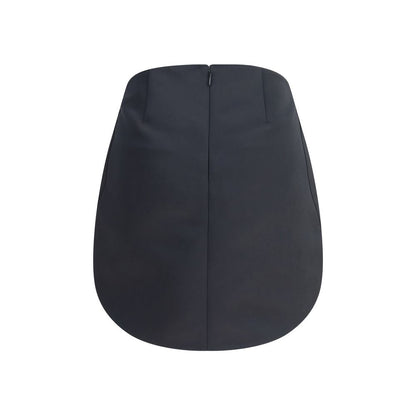 Courrèges Black Polyester Mini Skirt