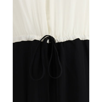 Crida Milano Multicolor Silk Casual Dress