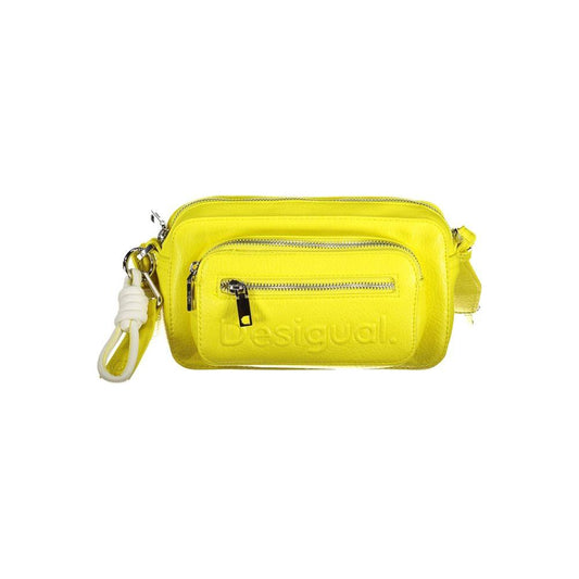 Desigual Desigual Yellow Polyethylene Handbag DE-27925