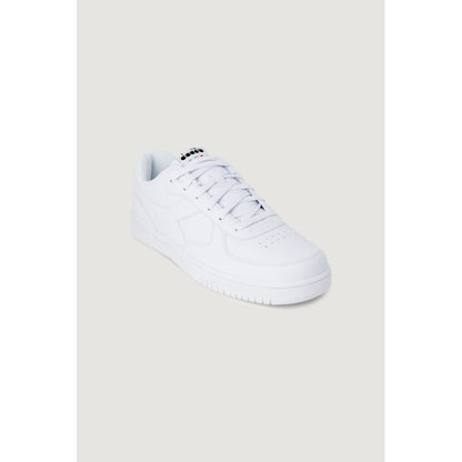 Diadora White Artificial Leather Low Top Sneakers