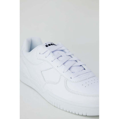 Diadora White Artificial Leather Sneaker