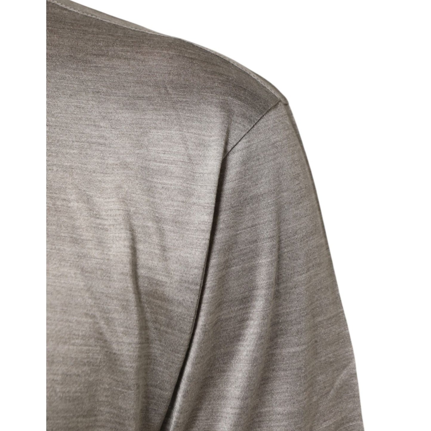 Dolce & Gabbana Beige Hazelnut Cotton Shortsleeve Shirt T-shirt