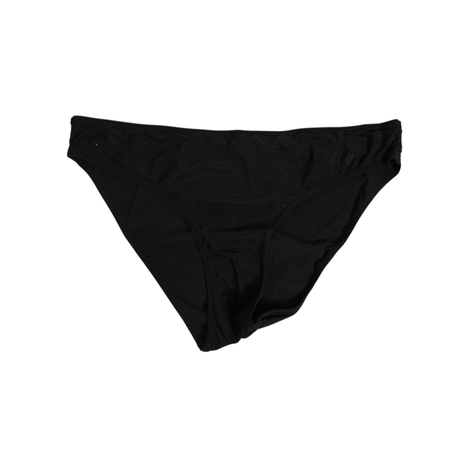 Dolce & Gabbana Black Nylon Stretch Slip Brief Women Underwear
