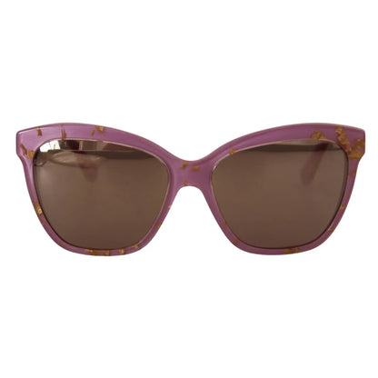 Dolce & Gabbana DG4251 Pink Gold Full Rim Rectangle Frame Shades