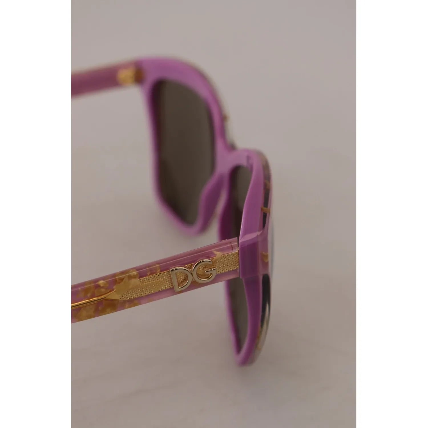 Dolce & Gabbana DG4251 Pink Gold Full Rim Rectangle Frame Shades