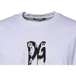 Dolce & Gabbana White DG Logo Cotton Crew Neck T-shirt TSH87521-50