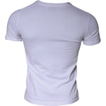 Dolce & Gabbana White Logo Print Cotton Crew Neck T-shirt TSH84899-44