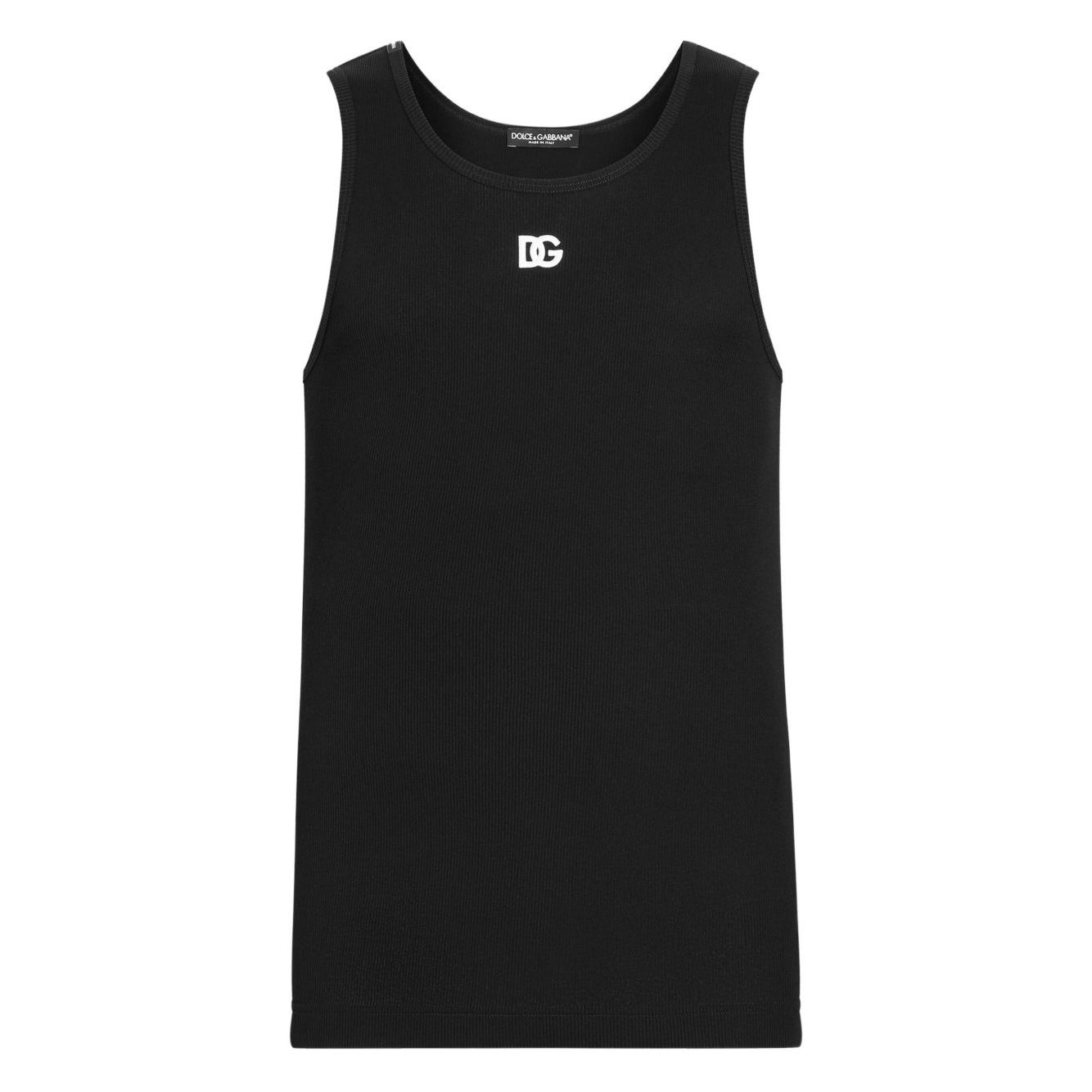 Dolce & Gabbana Logo cotton tank top
