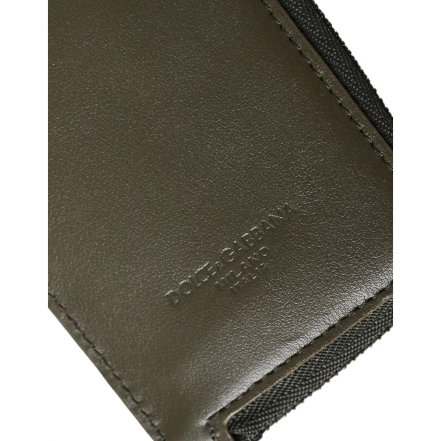 Dolce & Gabbana Multicolor Calfskin Leather Logo Card Holder Women Wallet