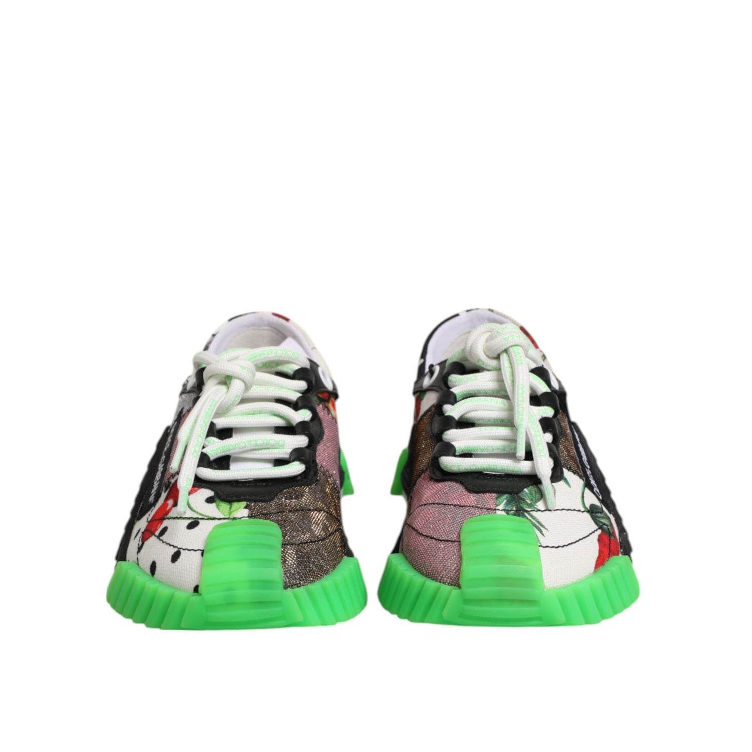 Dolce & Gabbana Multicor DG Logo Leopard Cherry Sneaker Shoes