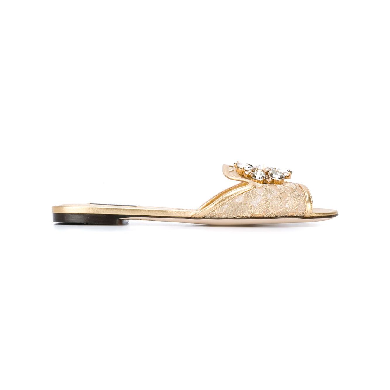 Dolce & Gabbana Sandals Golden