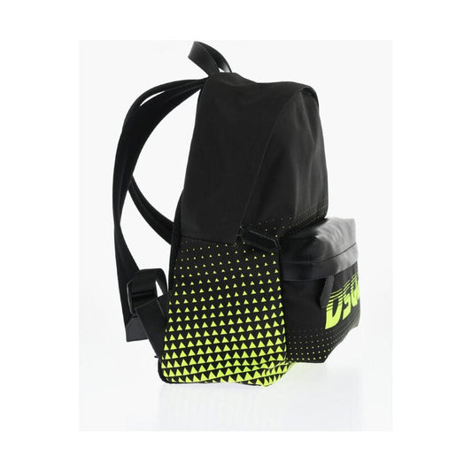 Dsquared² Dsquared² Two-Tone Backpack with Leather Trims DSP645193GD
