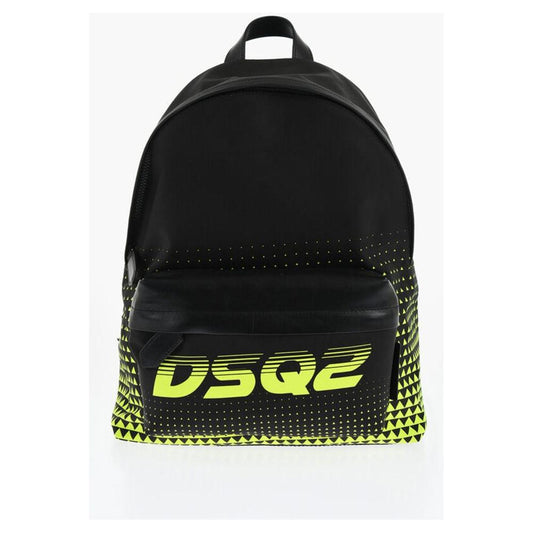 Dsquared² Dsquared² Two-Tone Backpack with Leather Trims DSP645193GD