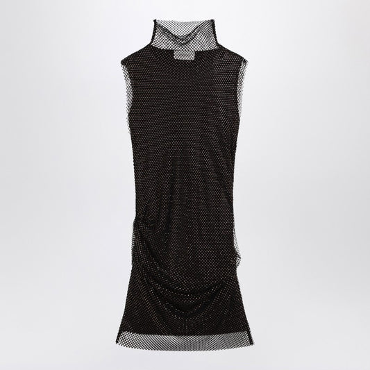 Black mesh mini dress by Sportmax EMPOLICO/R_SPORM-003_323