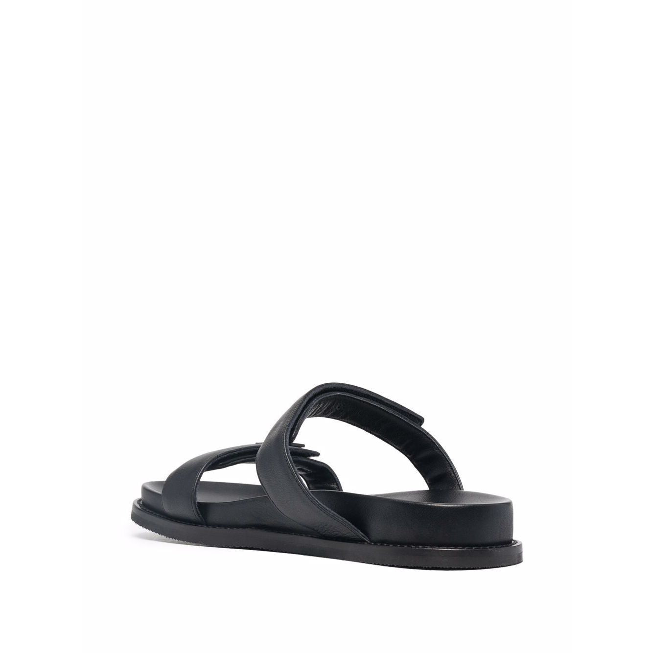 EMPORIO ARMANI EXCLUSIVE Emporio Armani double-strap leather sandals