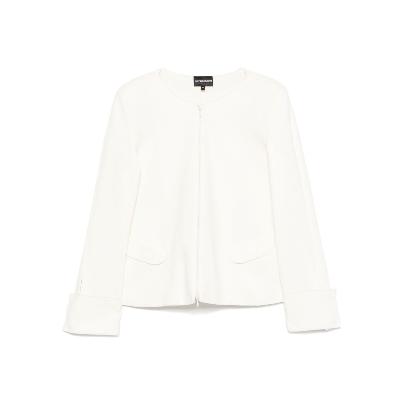 Emporio Armani Ottoman-jersey jacket